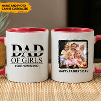 Thumbnail for Dad of girls - Personalized Mug AO