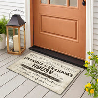 Thumbnail for Grandma & Grandpa House Where Memories Are Made - Personalized Doormat AB
