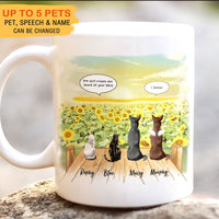 Thumbnail for Sunflower- Dog Cat - Personalized Mug For Dog&Cat Lovers AO