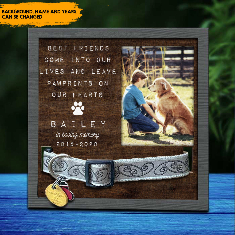 Best Pet Memorial gift - Pet memorial picture in Memory of a Pet
