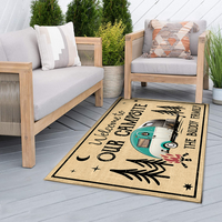 Thumbnail for Custom Life Is Better At The Campsite Photo Patio Mat, Gift For Camper AB