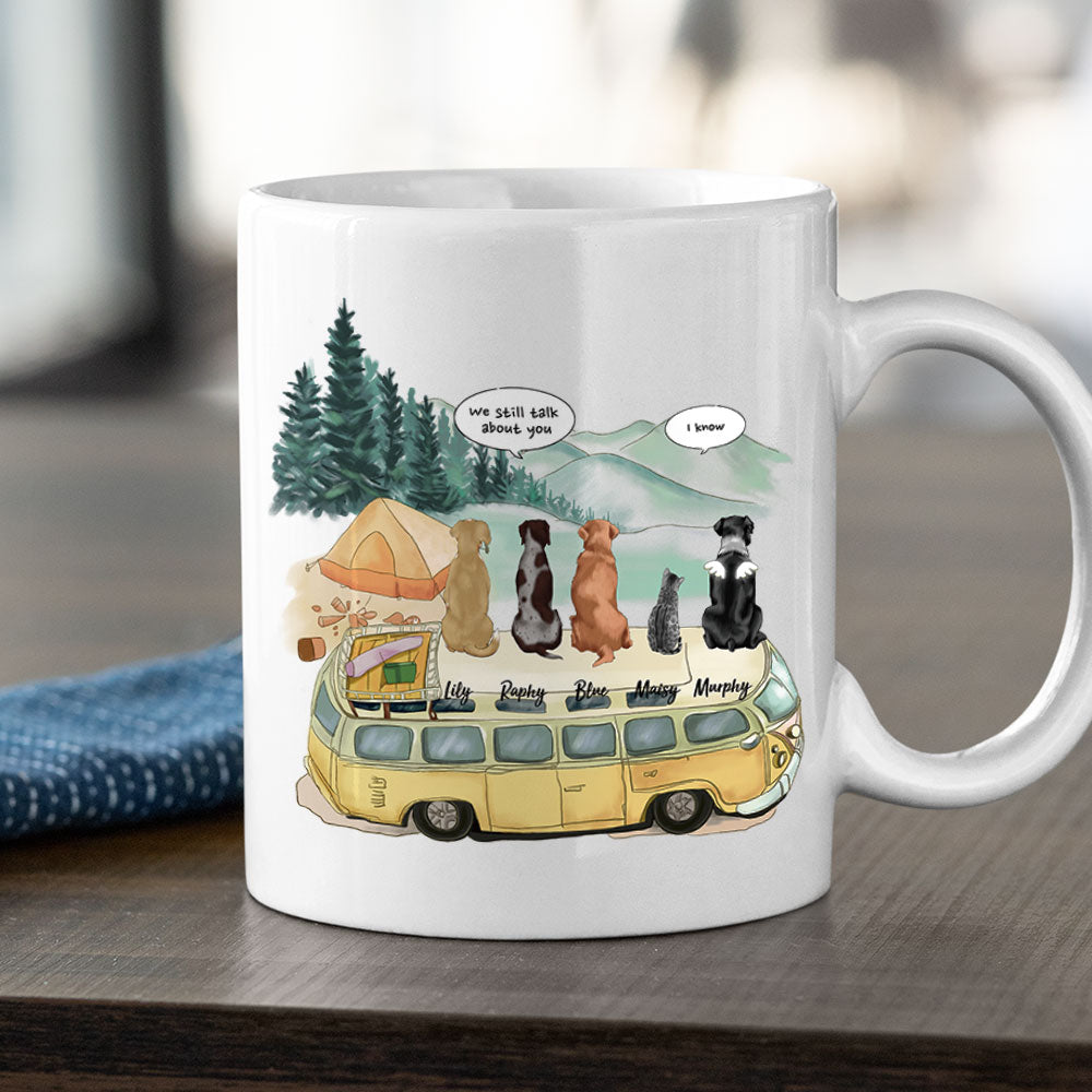 Camping- Dog Cat - Personalized Mug For Dog&Cat Lovers AO