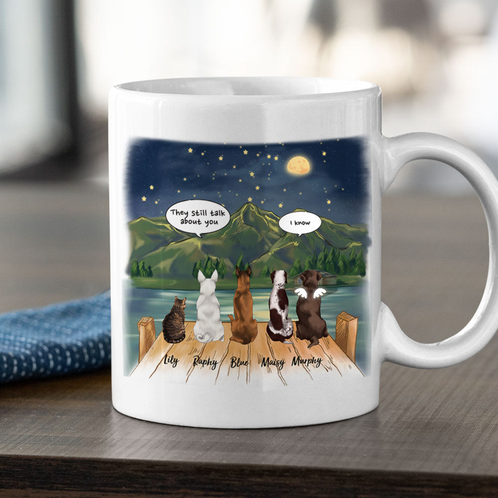 Moonlight- Dog Cat - Personalized Mug For Dog&Cat Lovers AO