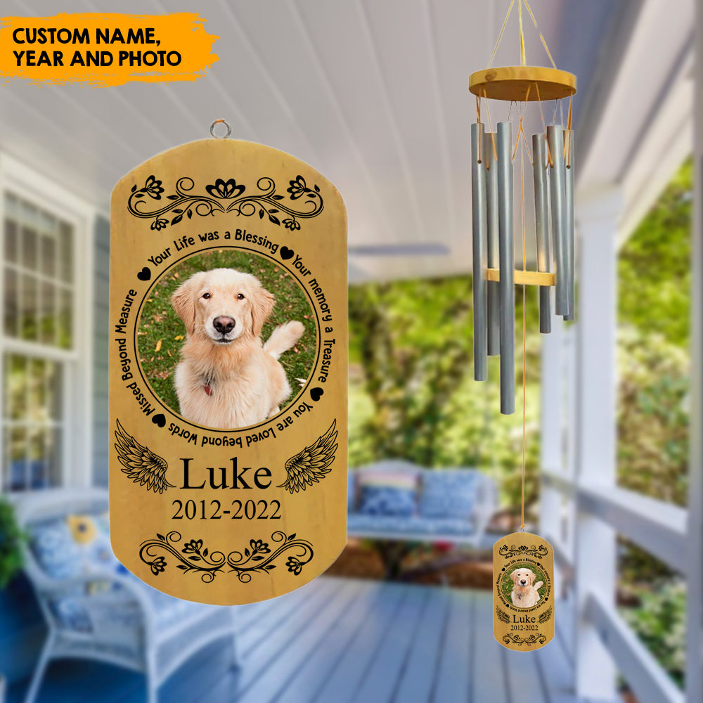Your Life was a Blessing - Personalized Wind Chimes AZ