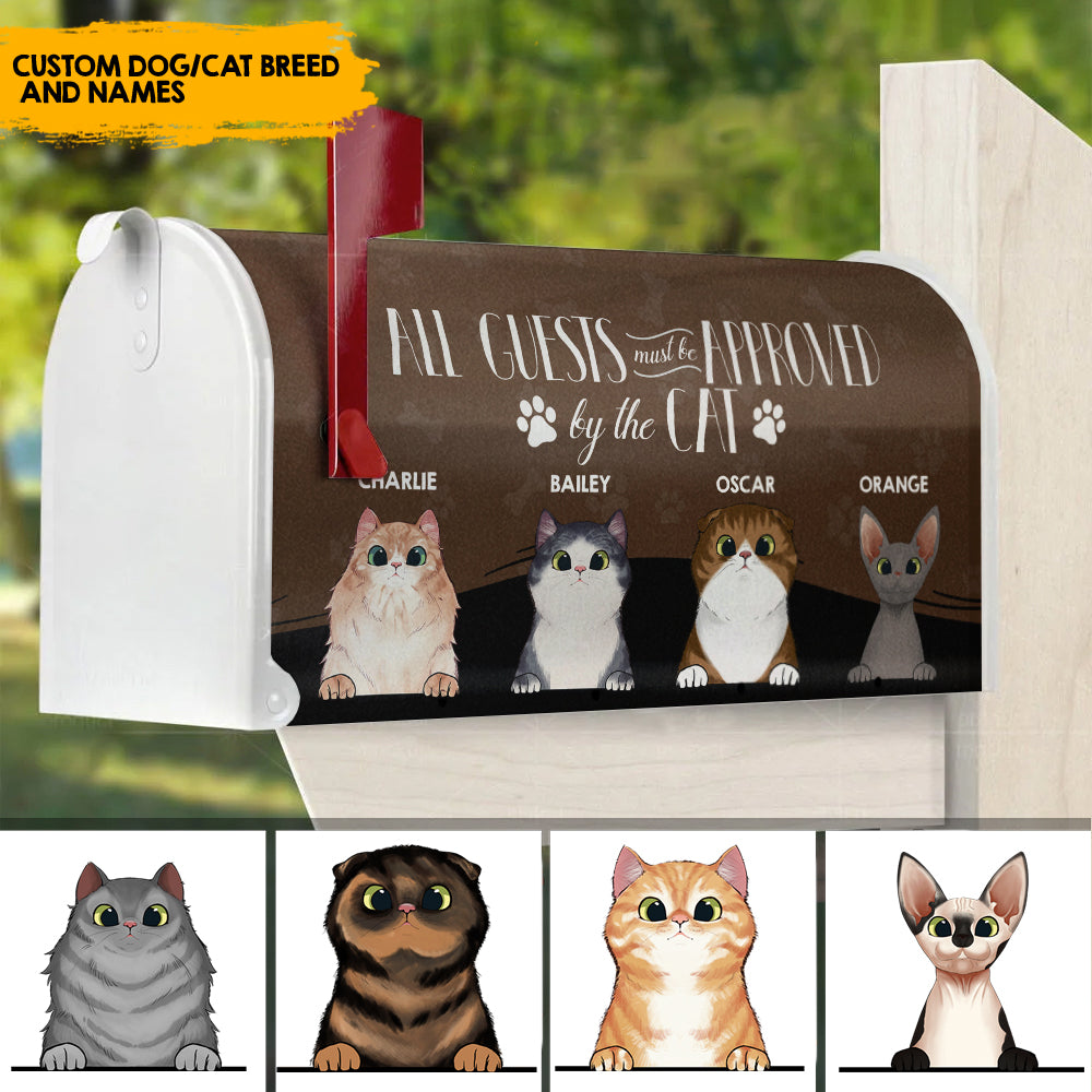 ALL GUESTS MUST BE APPROVED BY THE CAT- Mailbox cover AF