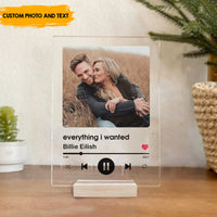 Thumbnail for Couple Personalised Song Playlist - Acrylic Plaque AC