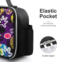 Thumbnail for Custom Photo Leather Lunch Bag For Kids, Dog Lover Gift AI