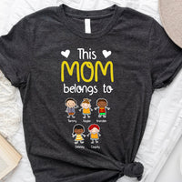 Thumbnail for This Grandma Belongs To Personalized Shirt Custom Kid Name Mothers Day CustomCat