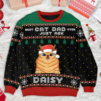 Thumbnail for Best Dog Mom Dad Ever Ugly Christmas Sweater, Christmas Gift AB