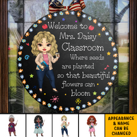 Thumbnail for Seed Flowers Bloom Door Sign, DIY Gift For Back To School Z