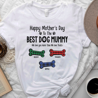Thumbnail for We Love You More Than We Love Treats Dog Shirt, Mother's Day Gift CustomCat