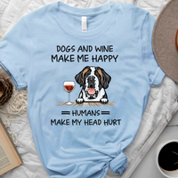 Thumbnail for Humans Make My Heart Hurt - Customized T Shirt CustomCat