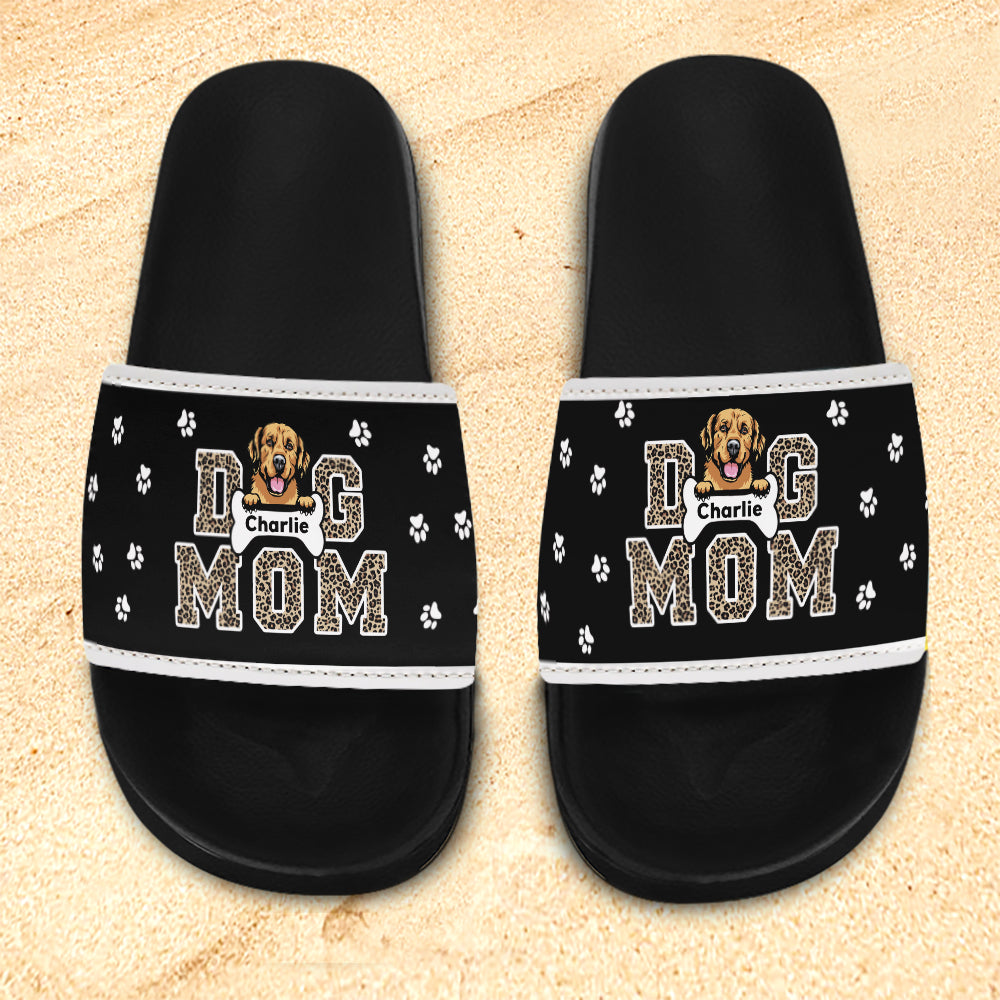 Dog Mom Dog Lovers Slide Sandals, Gift for Pet Lovers CT-THUY
