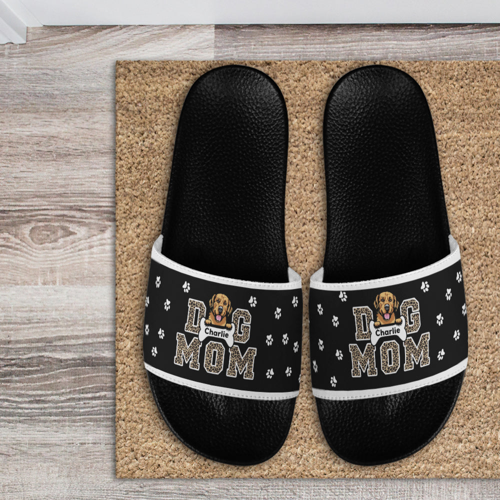 Dog Mom Dog Lovers Slide Sandals, Gift for Pet Lovers CT-THUY