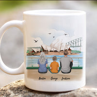 Thumbnail for Statue of liberty & Eiffel Tower Mug For The Whole Family  Gift AO