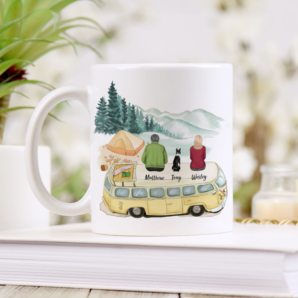 Personalized Family Mug Gifts For The Whole Family - Camping AO