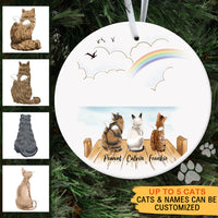 Thumbnail for Fluffy Dog & Cat Memorial Gifts - Personalized Decorative Ornament AE
