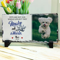 Thumbnail for In Memory of Pet, Gift For Pet Loss - Pet Memorial Slate Photo AZ