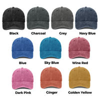Thumbnail for Personalized Our Final Chapter Senior 2023 Denim Cap, Graduation Gift JonxiFon