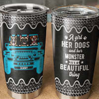 Thumbnail for A Beautiful Thing Tumbler, DIY Gift For Dog Lovers AA