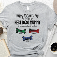 Thumbnail for We Love You More Than We Love Treats Dog Shirt, Mother's Day Gift CustomCat