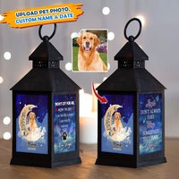 Thumbnail for Custom Dog Photo Dont cry for me Memorial Lantern II, Pet Memorial Gift JonxiFon