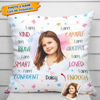 Thumbnail for Personalized I Am Kind Pillow, Gift For Daughter AD