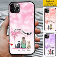 Thumbnail for Personalized Life Is Better With Dog Phone Case, Gift For Dog Mom AA