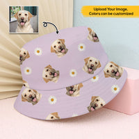 Thumbnail for Custom Made Dog Face 3D Bucket Hat, Summer Handmade Hat, Dog Lover Gift AI
