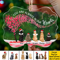 Thumbnail for Personalized Dog Acrylic Ornament Custom Cat Name Breed Christmas Gift AE