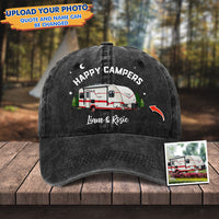 Thumbnail for Custom RV Photo Happy Campers Custom RV Camping Cap , Camping Lover Gifts JonxiFon