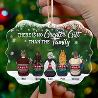 Thumbnail for The Joy Of Christmas Is Family Printed Acrylic Ornament, Family Ornament AE