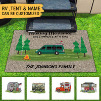 Thumbnail for Making Memories One Campsite At a Time, RVs Doormat Gift For Campers AB