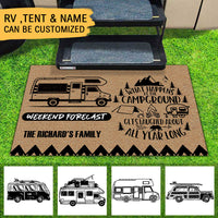 Thumbnail for Weekend Forecast, What Happens At The Campground - Camping Doormat AB