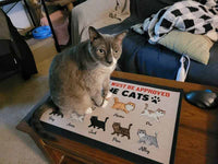 Thumbnail for All Visitors Must Be Approved By Cats Personalized Doormat JonxiFon