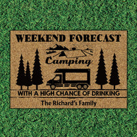 Thumbnail for Forecast Camping with A High Chance of Drinking, Camping Doormat AB