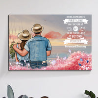Thumbnail for Being Someone's First Love May Be Great, Premium Canvas Wall Art, Couple Gift AK