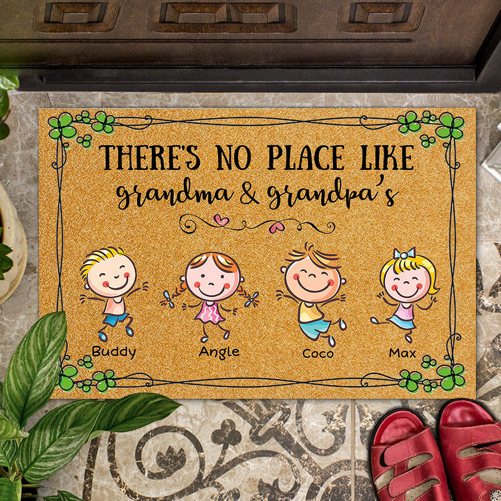There's No Place Like Grandma Doormat, Family Doormat AB