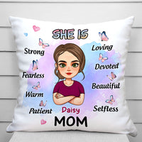 Thumbnail for She Is Mom Personalized Pillow,Mothet's Day Gift For Mom AD