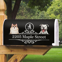 Thumbnail for Custom Classic Vintage Dog Cat Mailbox Cover, Pet Lover Gift AF