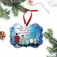 Thumbnail for Memorial Family Member Loss Of Someone Christmas In Heaven Personalized Ornament AE