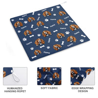 Thumbnail for Custom Dog Pattern Hand Towel, Pet Lover Gift JonxiFon