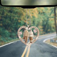 Thumbnail for From Our First Kiss Personalized Acrylic Car Ornament AE