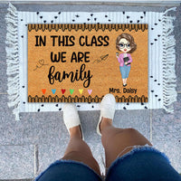 Thumbnail for In This Class We Are Family Teacher Doormat, Classroom Decor AB