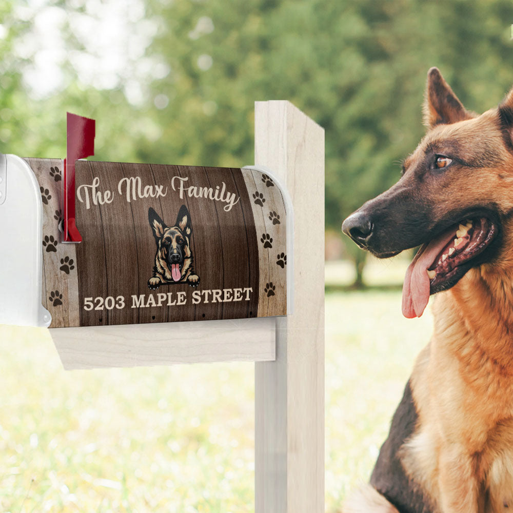Dog Lovers Mailbox Cover Gift for Dog Lovers 2022 AF