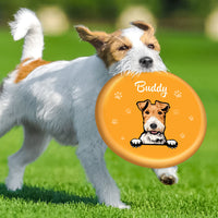 Thumbnail for Custom Dog Cartoon Flying Disc, Gift For Dog Lover, Dog Frisbee AZ