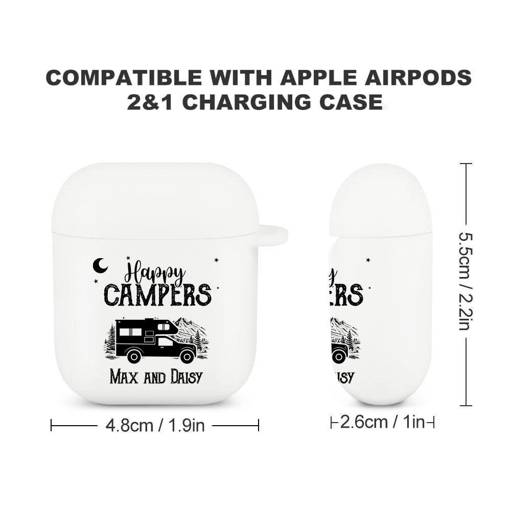 Custom Rv Camping AirPod Case, Gifts For Camping Lovers JonxiFon