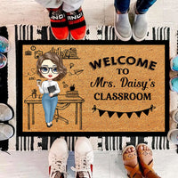 Thumbnail for Welcome To Classroom Teacher Doormat, Classroom Decor AB