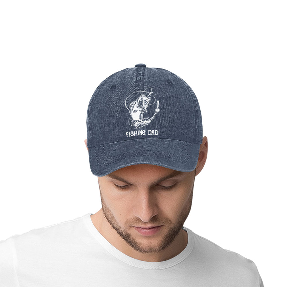 Fishing Cap Baseball Cap For Men & Women, High-Quality Fashion Gift For Fishing Lovers JonxiFon