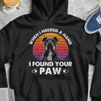 Thumbnail for When I Needed A Hand I Found Your Paw Dog Shirt, Dog Lover Gift CustomCat